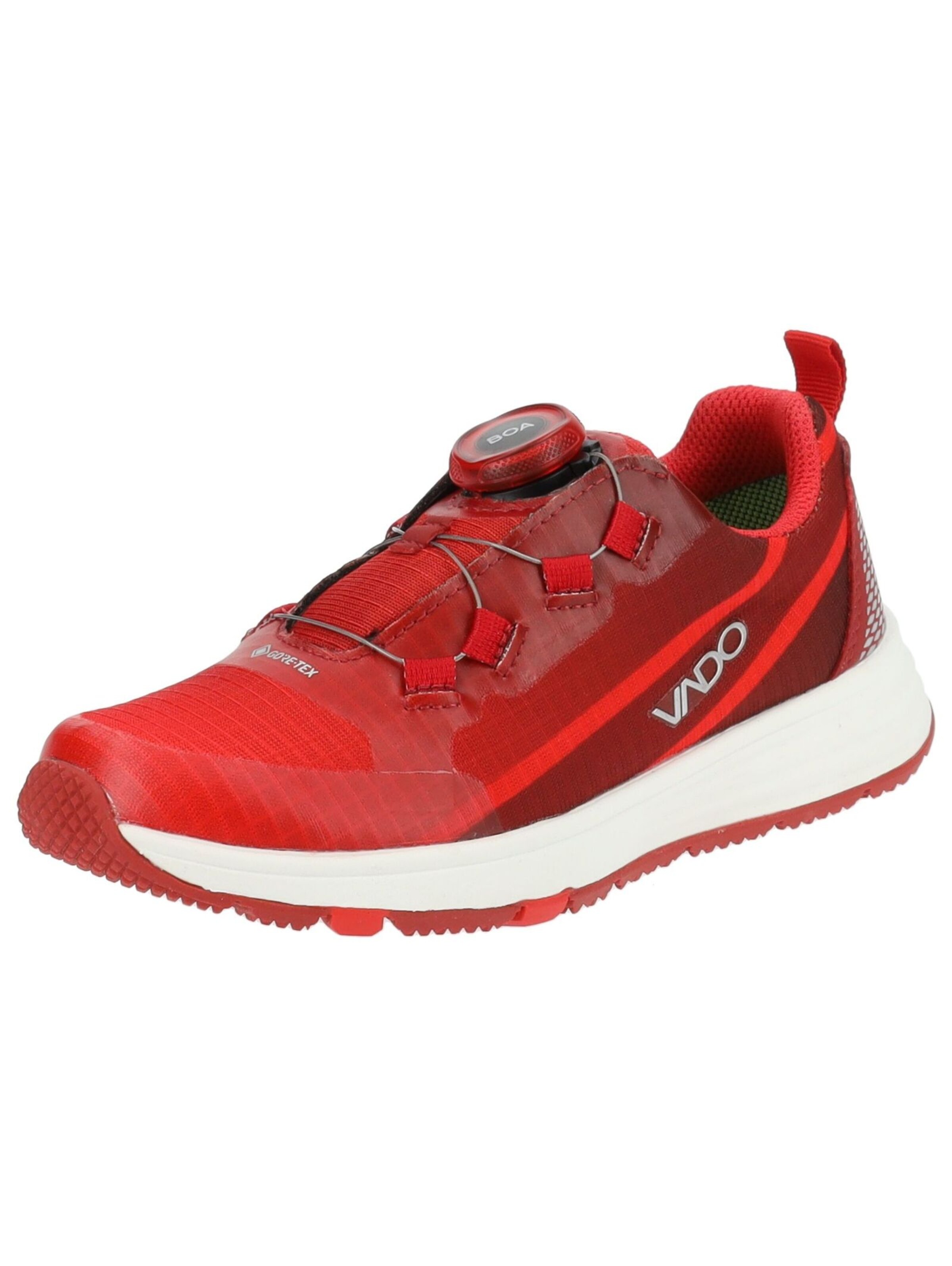 Vado Trainers in Red: front
