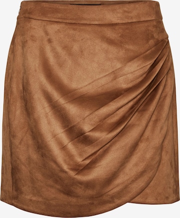 VERO MODA Skirt 'Donna Dina' in Brown: front