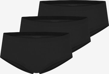 SCHIESSER Boyshorts 'Invisible Cotton' in Black: front