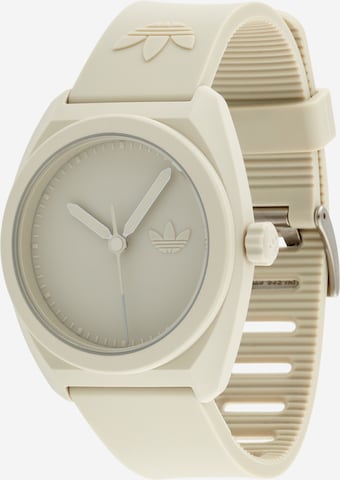 Orologio analogico 'Project Three' di ADIDAS ORIGINALS in bianco: frontale