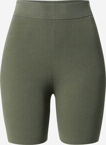 DRYKORN Skinny Leggings 'VIGOUR' - zöld: elől