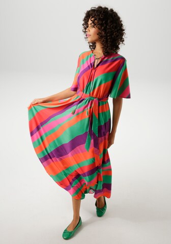 Aniston CASUAL Kleid in Mischfarben