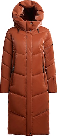 khujo Зимнее пальто 'Pulset Shiny' в Оранжевый: спереди