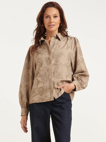 Smashed Lemon Blouse in Grijs: voorkant