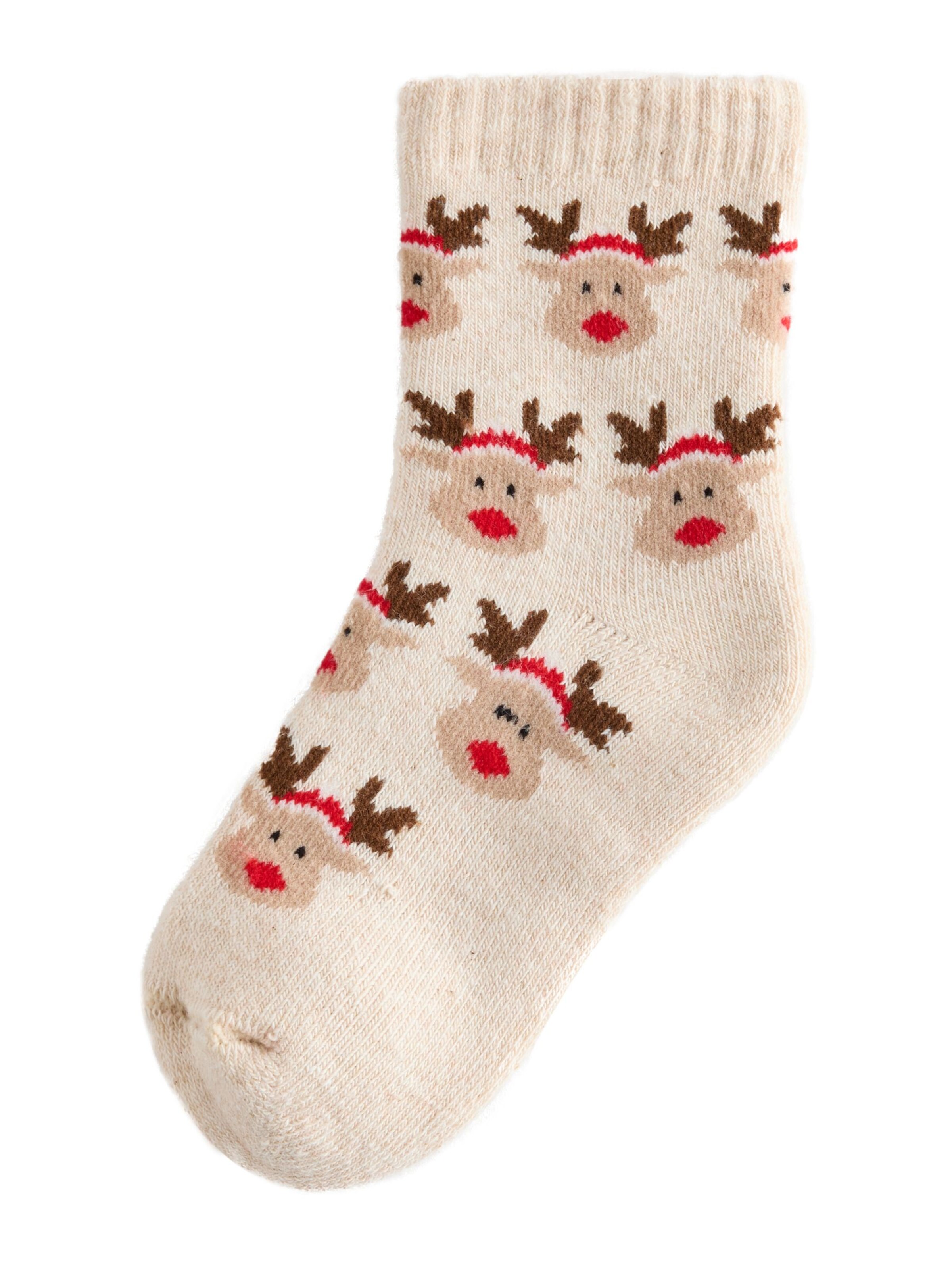 Chaussettes Next en beige