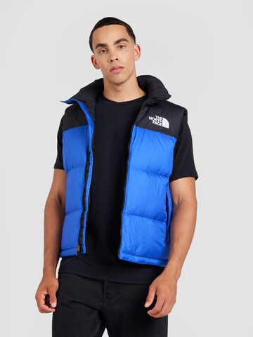 THE NORTH FACE - Ajuste regular Chaleco '1996 Retro Nuptse' en azul: frente