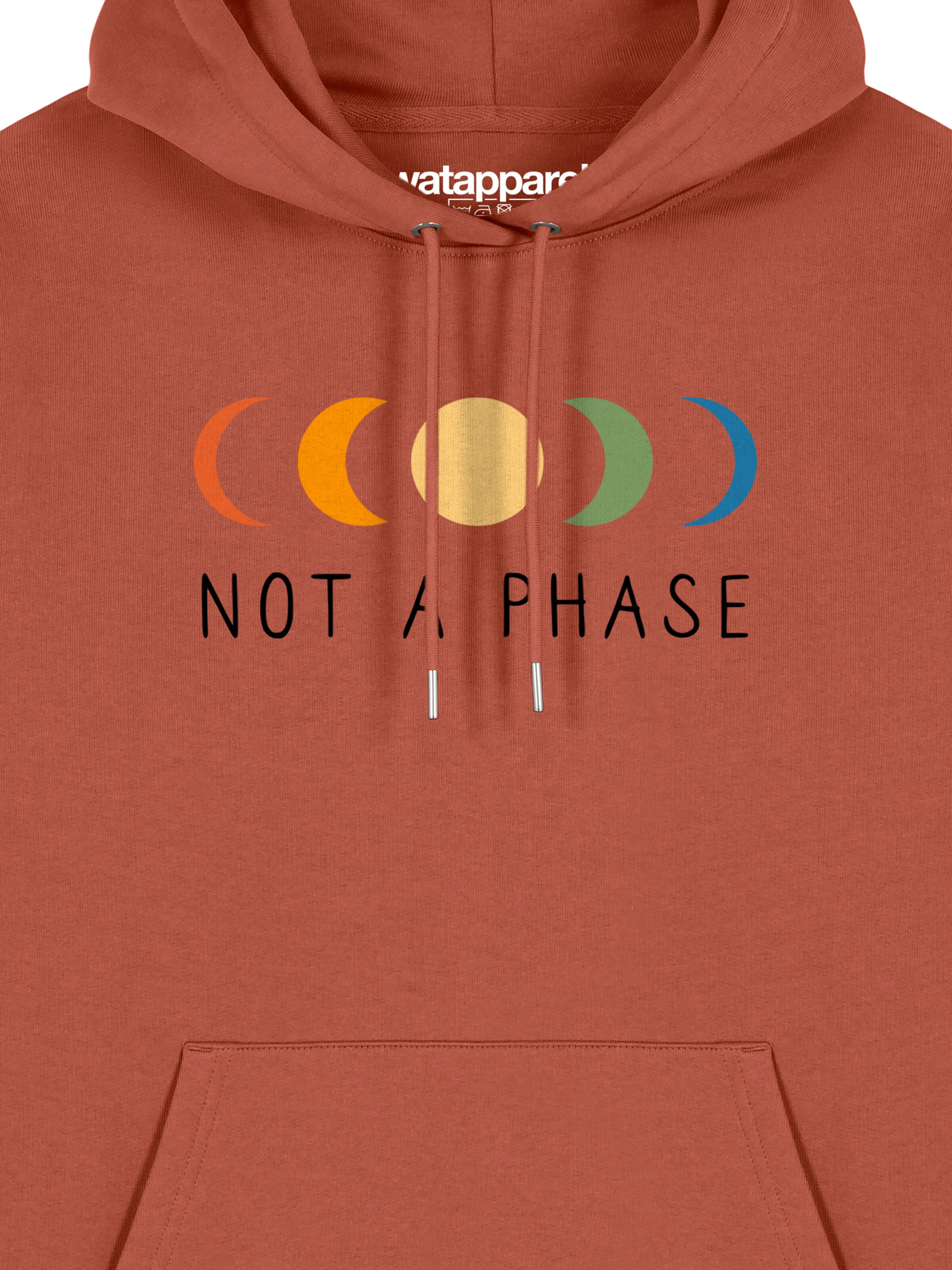 Watapparel Sweatshirt ' Not a Phase ' in Bruin