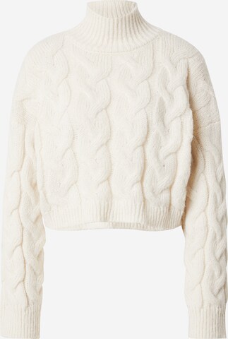 TOPSHOP Sweater in Beige: front