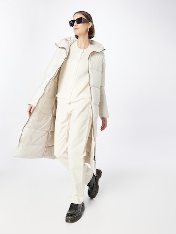 ECOALF Zimní kabát – béžová