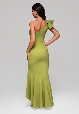 Ombre Evening dress 'LA-OM-DLR168' in Green