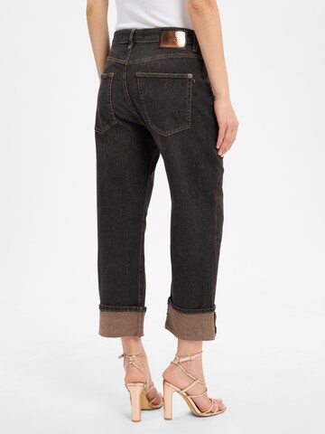 MAC Loosefit Jeans in Braun