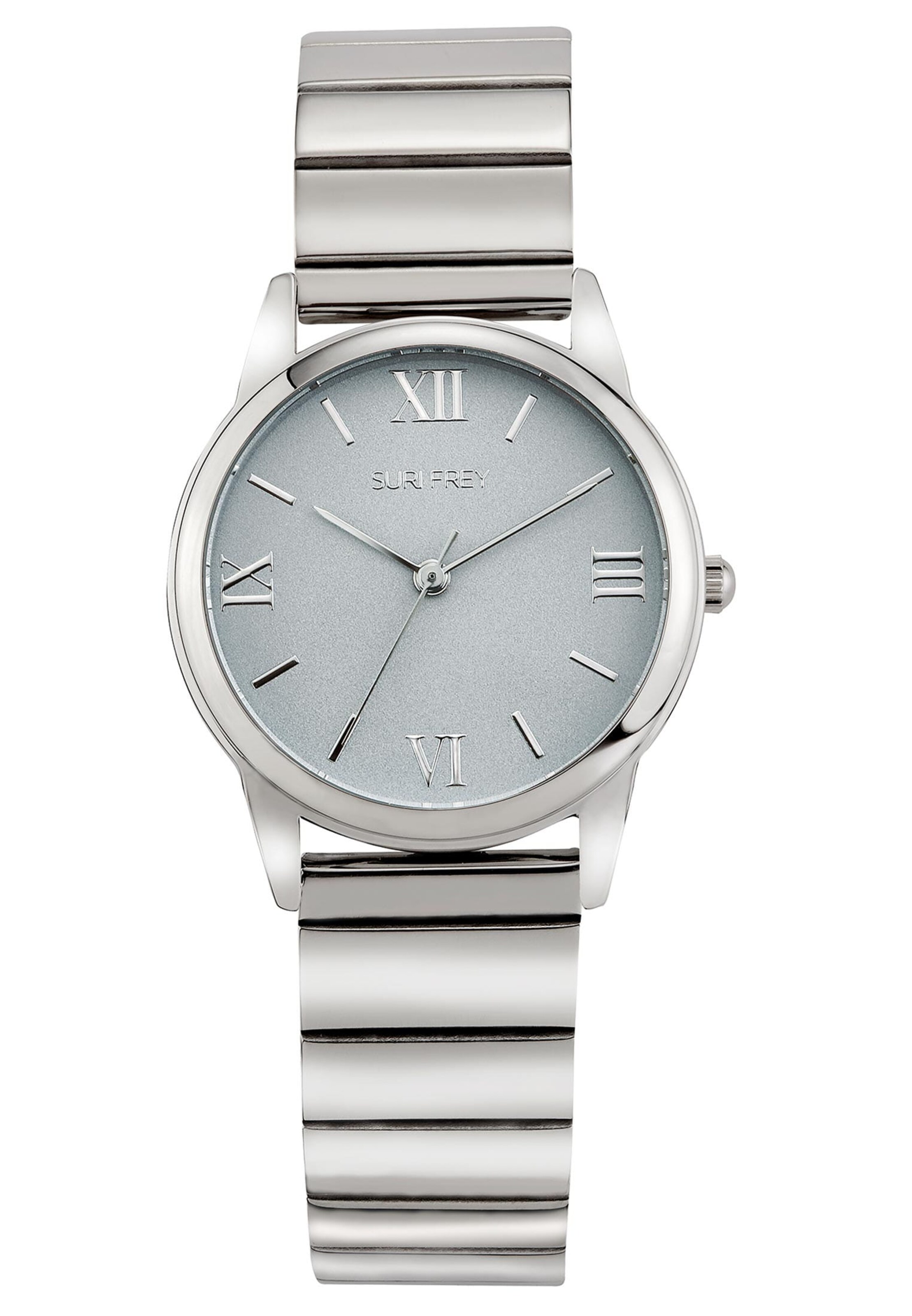 Suri Frey Analogt ur 'Jessy' i sølv: forside