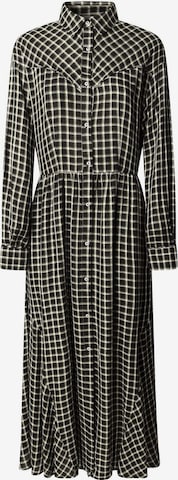 Abito camicia 'Naiara' di Pepe Jeans in nero: frontale