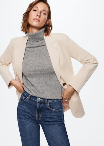 MANGO Blazer 'Venus' in Beige