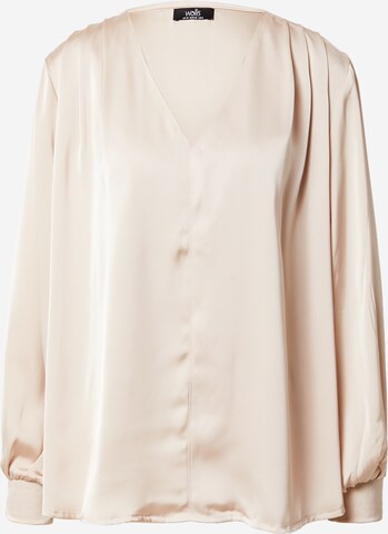 Camicia da donna di Wallis in beige: frontale