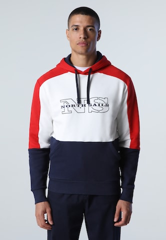 Sweat-shirt 'Colour-block sweatshirt' North Sails en bleu : devant