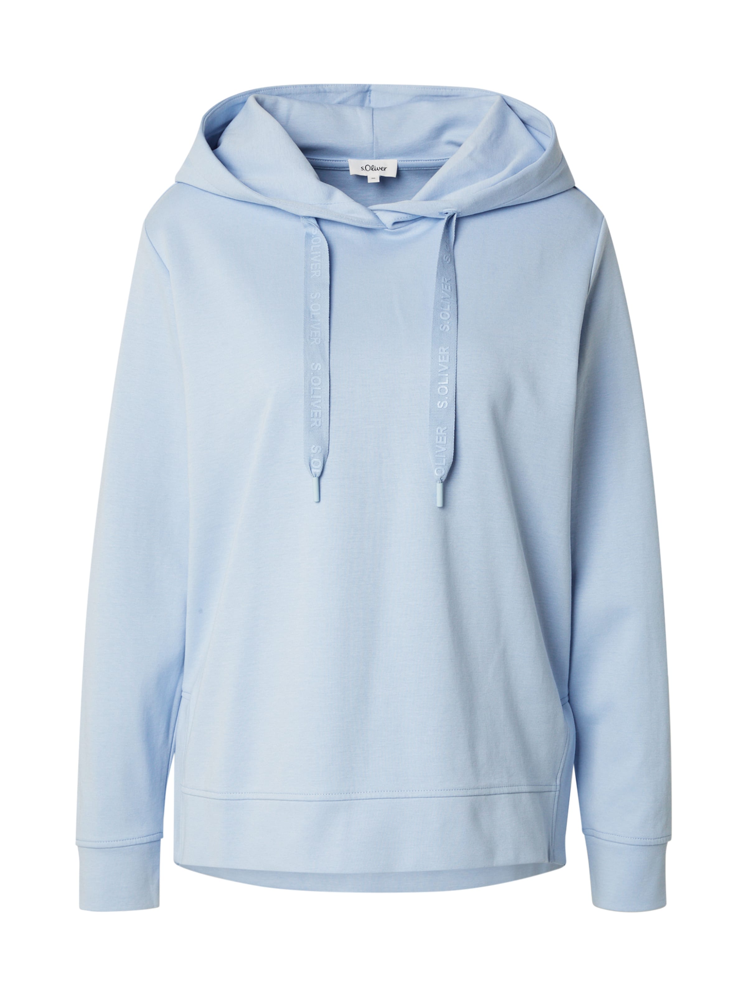 s.Oliver Μπλούζα φούτερ σε μπλε: μπροστά