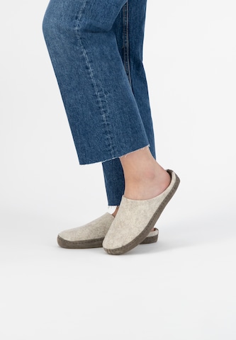Travelin Classic Flats 'Get-Home' in Beige: front