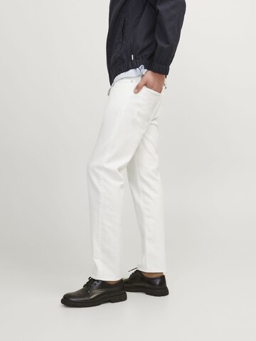 JACK & JONES regular Jeans 'JJIClark Evan' i hvid