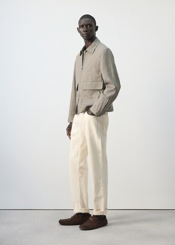 MANGO MAN Between-Season Jacket 'Arturo' in Green