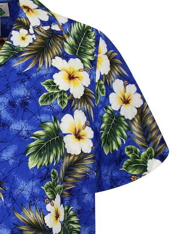 KY's Regular fit Button Up Shirt '3-Farben' in Blue