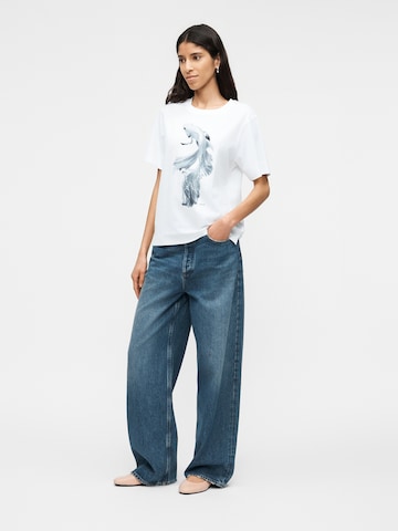 T-shirt 'Elpha_placed5' BOSS en blanc