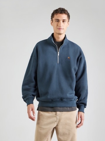 Abercrombie & Fitch Μπλούζα φούτερ σε μπλε: μπροστά
