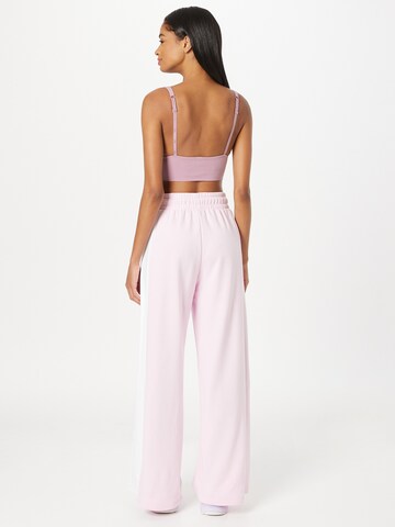 ADIDAS ORIGINALS Wide Leg Hose in Pink