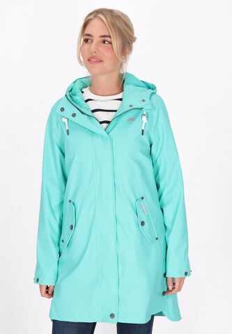 Manteau fonctionnel Schmuddelwedda en vert : devant