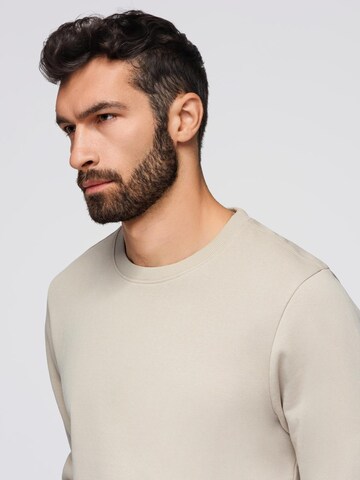 Ombre Sweatshirt in Beige