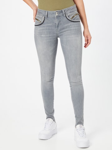 LTB - Skinny Vaquero 'Rosella' en gris: frente