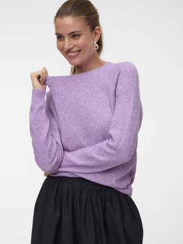 VERO MODA Πουλόβερ 'VMDoffy' σε λιλά: μπροστά