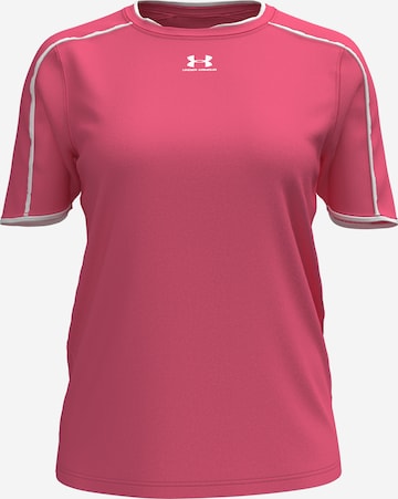 UNDER ARMOUR Trainingsshirt in Pink: Vorderseite
