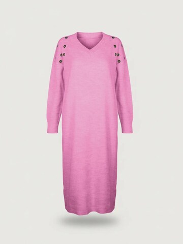 Shape Of You Kleid in Pink: Vorderseite