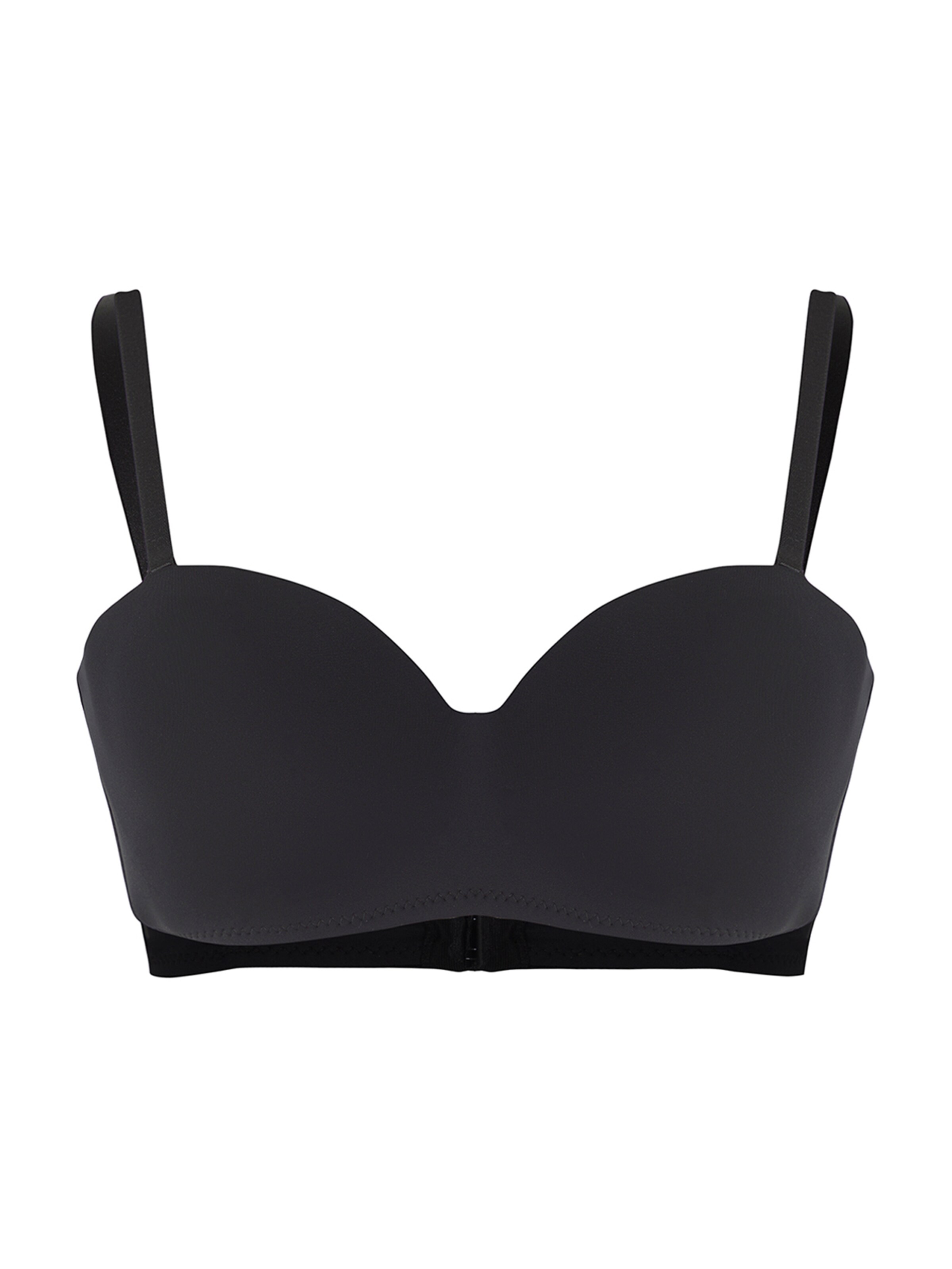 Trendyol Бандо Бюстгальтер в Черный: спереди