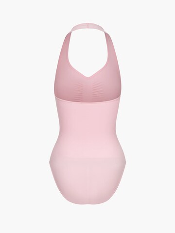 Body modelant 'Neckholder Bodysuit mit Slip' cfab (formerly creamy fabrics) en rose