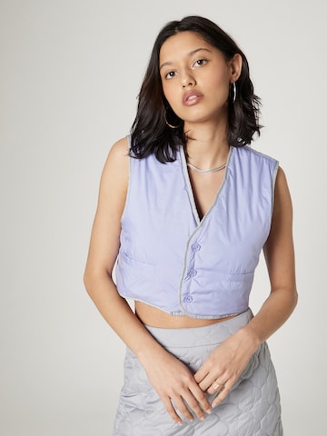 florence by mills exclusive for ABOUT YOU Vest 'Crisp Air' in Grey