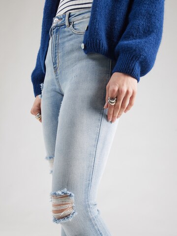 Coupe slim Jean 'ONLMILA' ONLY en bleu