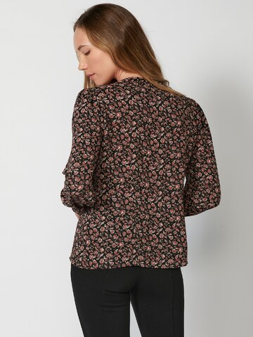 KOROSHI Bluse in Braun