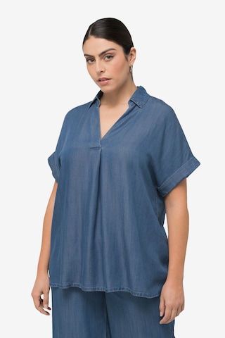 Ulla Popken Tunic in Blue: front