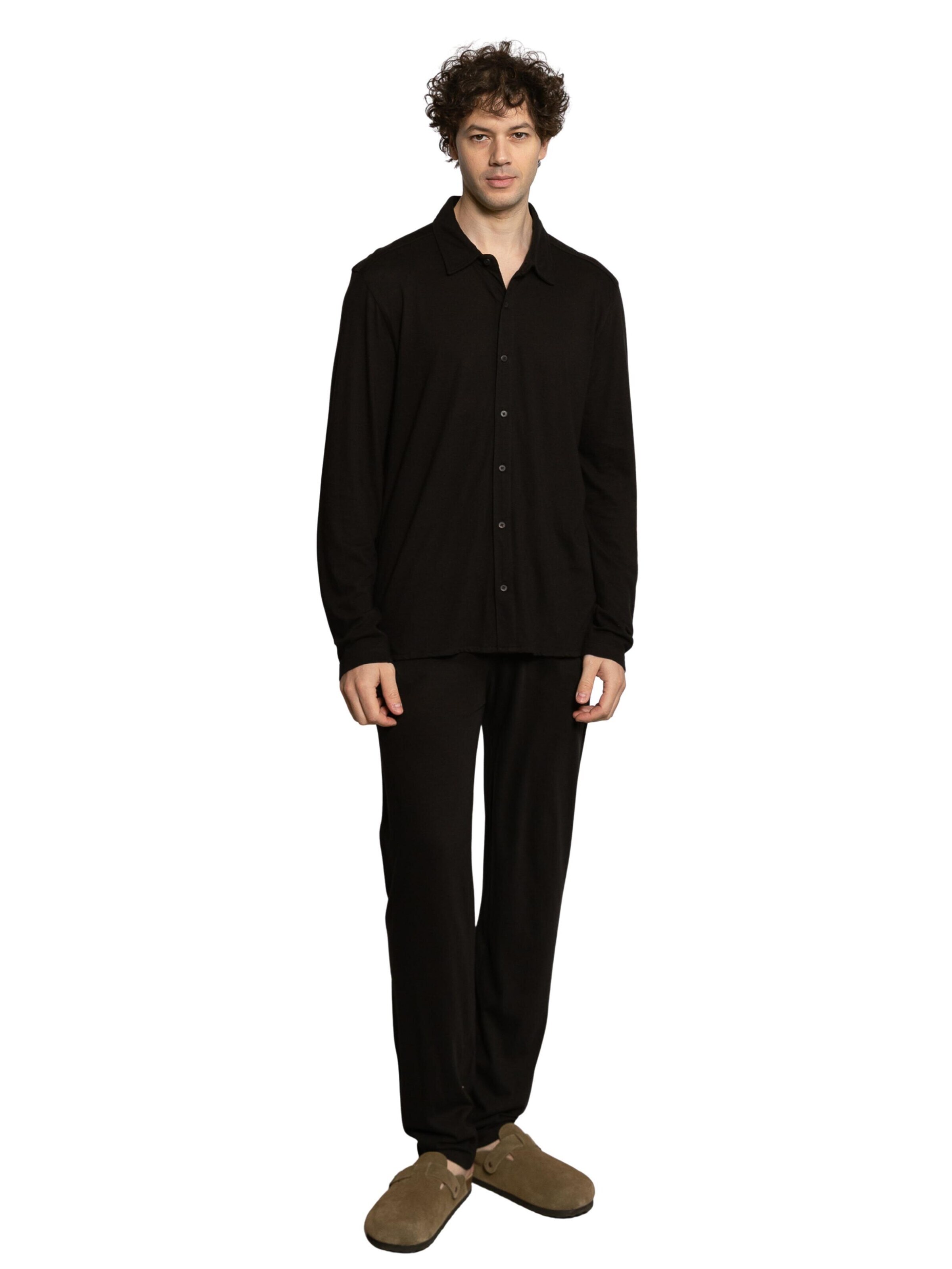 Regular Pantalon 'Pantalon 24_24' LDB en noir : devant