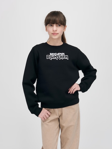 ABOUT YOU x StayKid Sweatshirt 'TÖRÖÖÖ' i svart: framsida