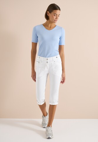 CECIL Slim fit Pants in White