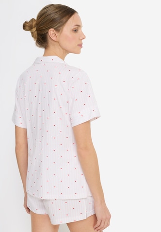 VIVANCE Korte pyjama in Wit