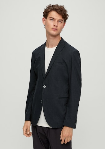 Coupe regular Veste de costume s.Oliver en noir : devant