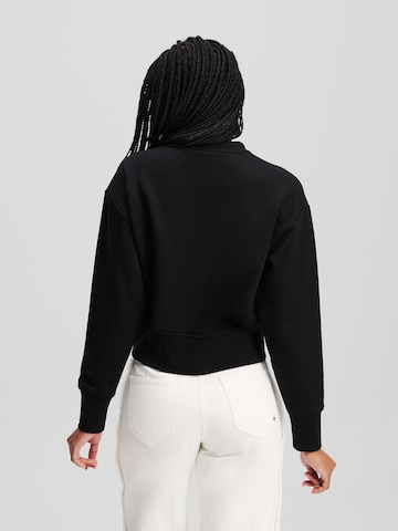KARL LAGERFELD JEANS Sweatshirt i sort