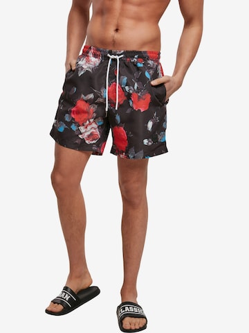 Shorts de bain Urban Classics en noir : devant