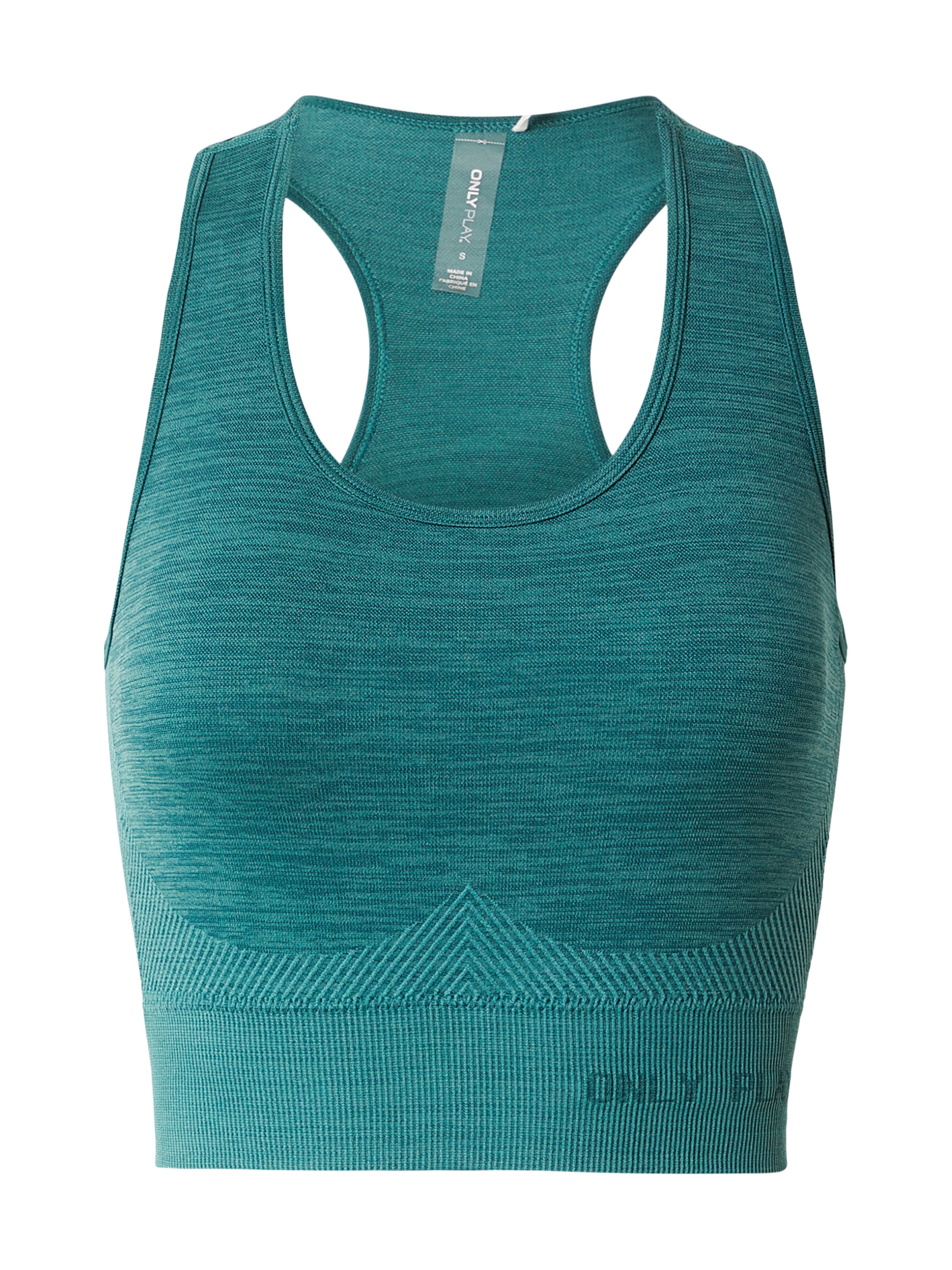 ONLY PLAY Soutien-gorge de sport 'ONPJAMINO-2' en vert chiné, Vue avec produit