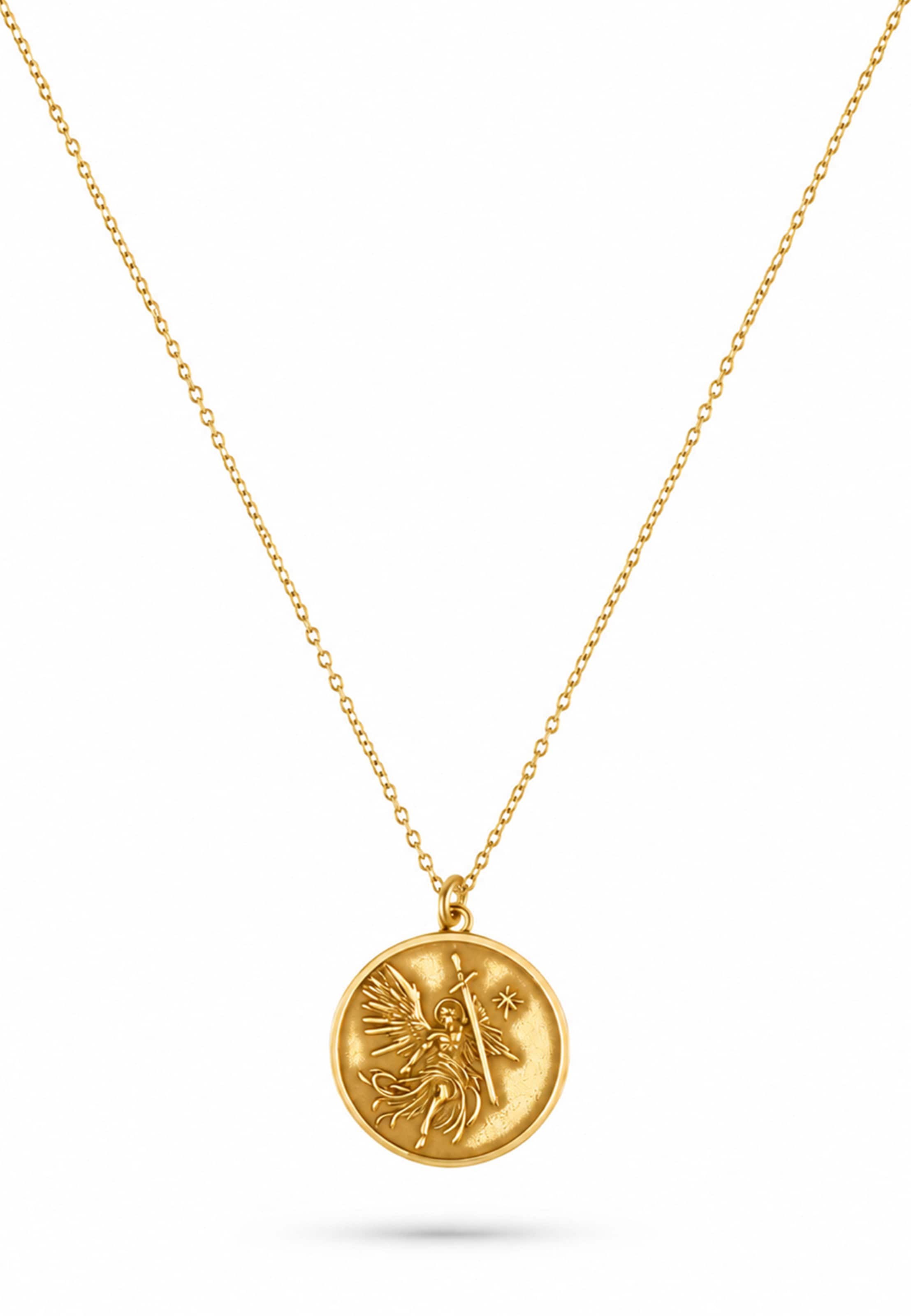 Collana 'Saint Michael' di Commen Lines in oro