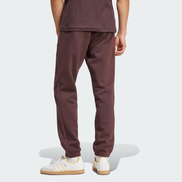 ADIDAS ORIGINALS Tapered Pants 'Trefoil' in Brown